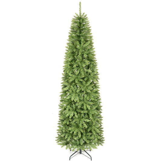 7.5 FT Artificial Pencil Christmas Tree, Green Christmas Tree Green at Gallery Canada