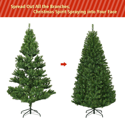 Artificial Hinged Christmas Tree, 5 ft, Green Christmas Tree at Gallery Canada