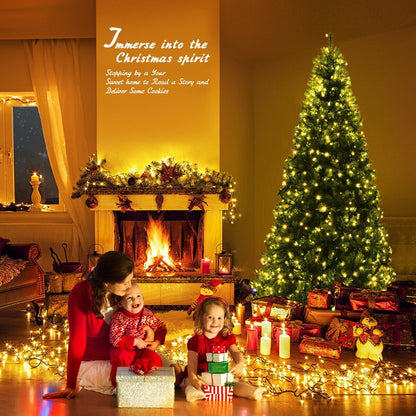 Artificial Hinged Christmas Tree, 7 ft, Green Christmas Tree at Gallery Canada