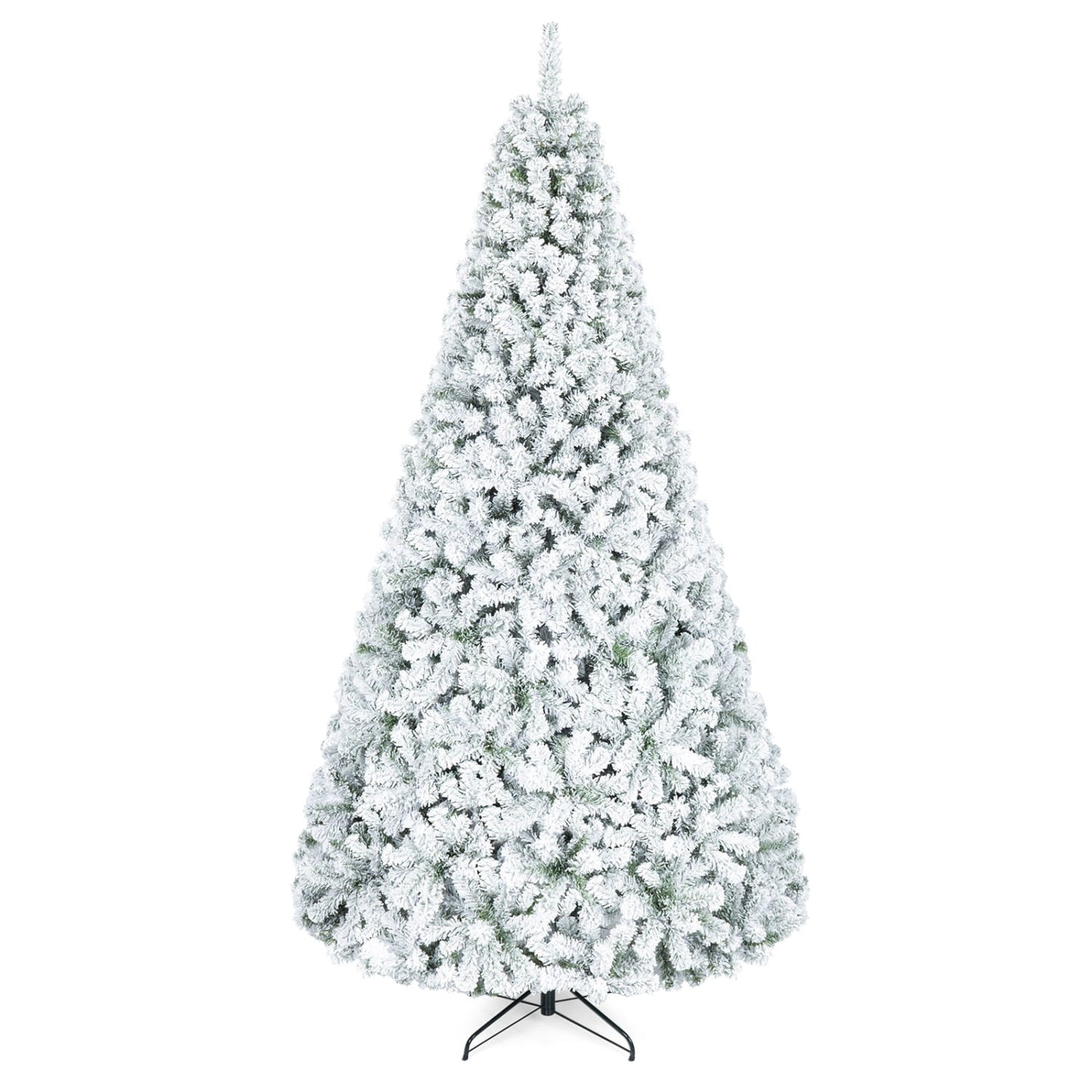 Artificial Snow-Flocked Christmas Tree