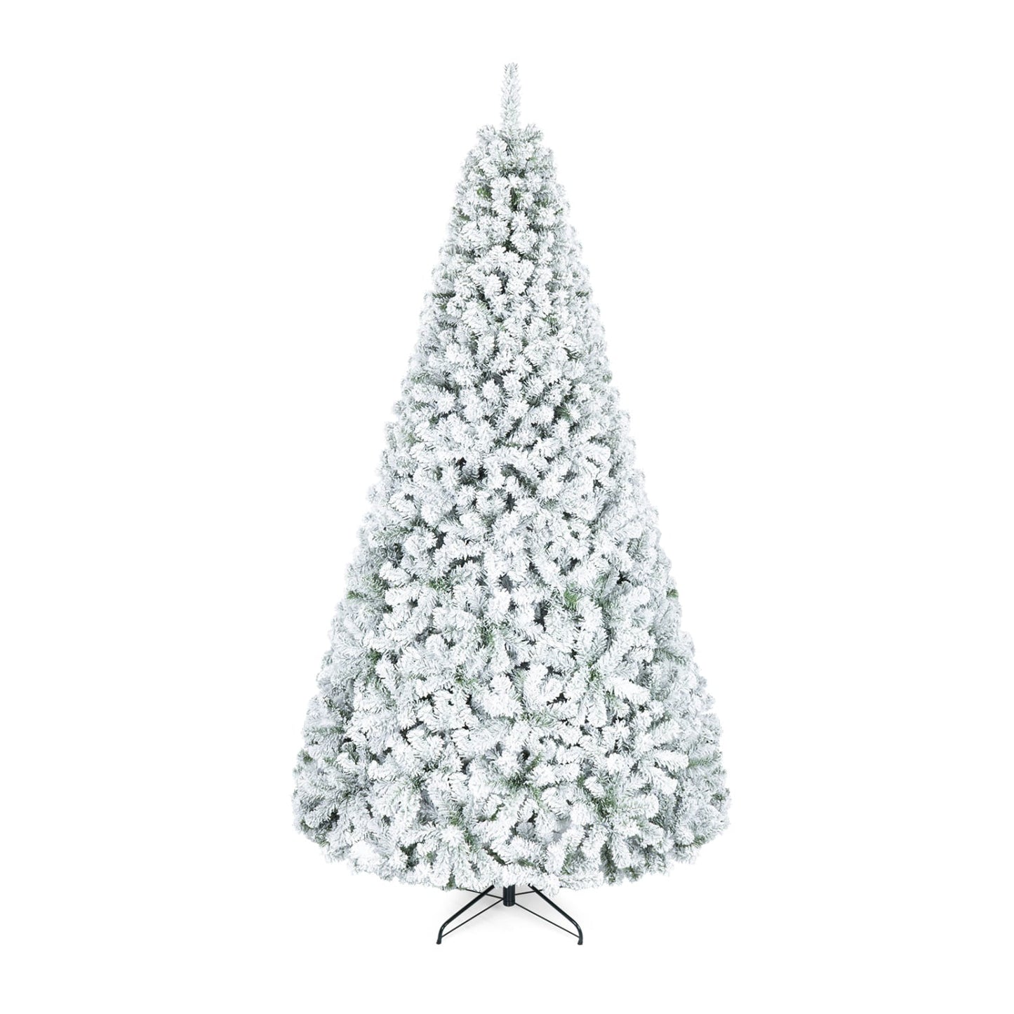 Artificial Snow-Flocked Christmas Tree