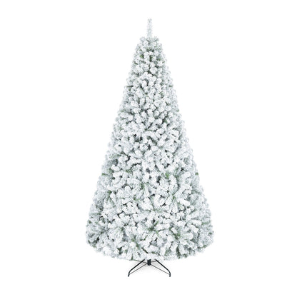 Artificial Snow-Flocked Christmas Tree