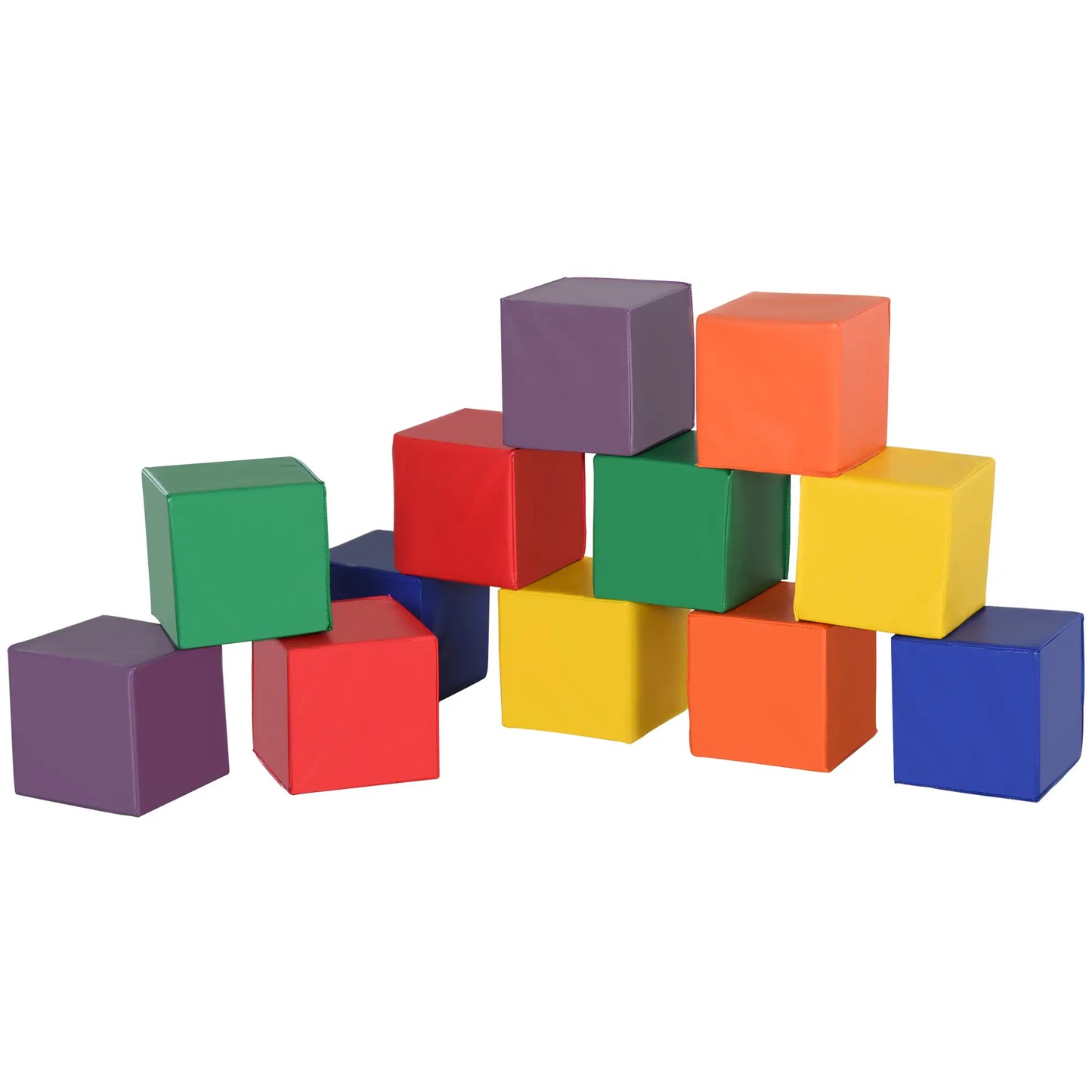 12 Piece Soft Play Blocks, Foam Toy, Building Stacking, Multicolours Baby Gym & Playmats at Gallery Canada
