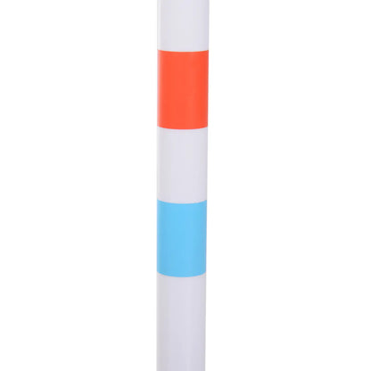 Adjustable Dog Agility Set, Weave Poles, Storage Bag, White Dog Agility Training Equipment at Gallery Canada