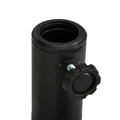 40lbs. Concrete Umbrella Base, Rattan Effect, Heavy Duty, Black Umbrella Bases at Gallery Canada