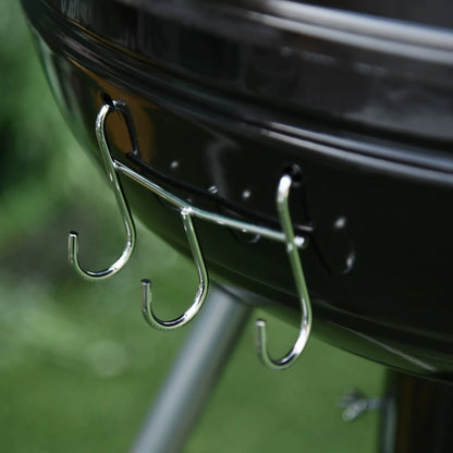Portable Kettle Charcoal Grill, Outdoor BBQ Barbecue Charcoal BBQ Grils at Gallery Canada