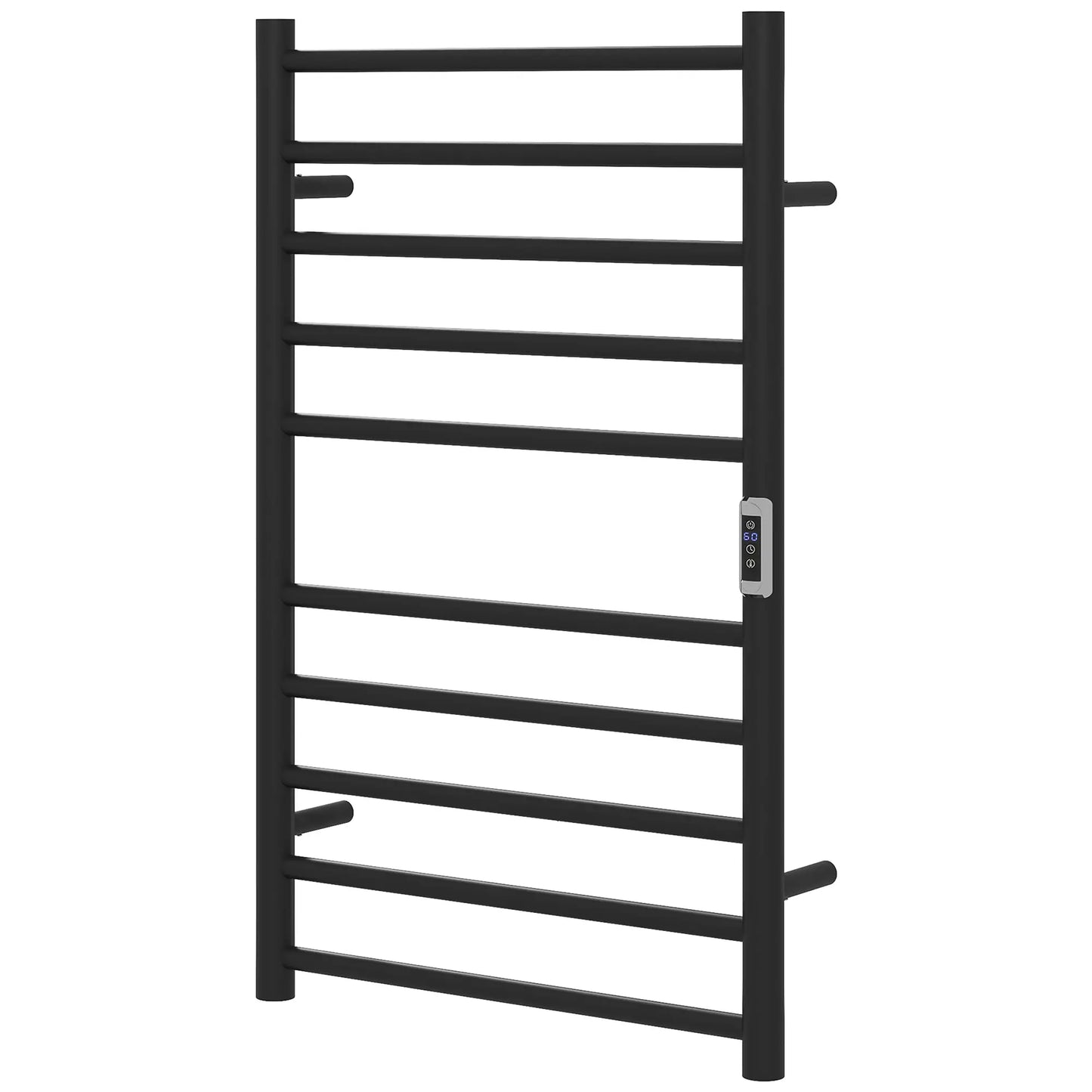 Wall Mounted Heated Towel Rack, 10-Bar Electric Warmer, Adjustable Temperature Bath Accessories at Gallery Canada