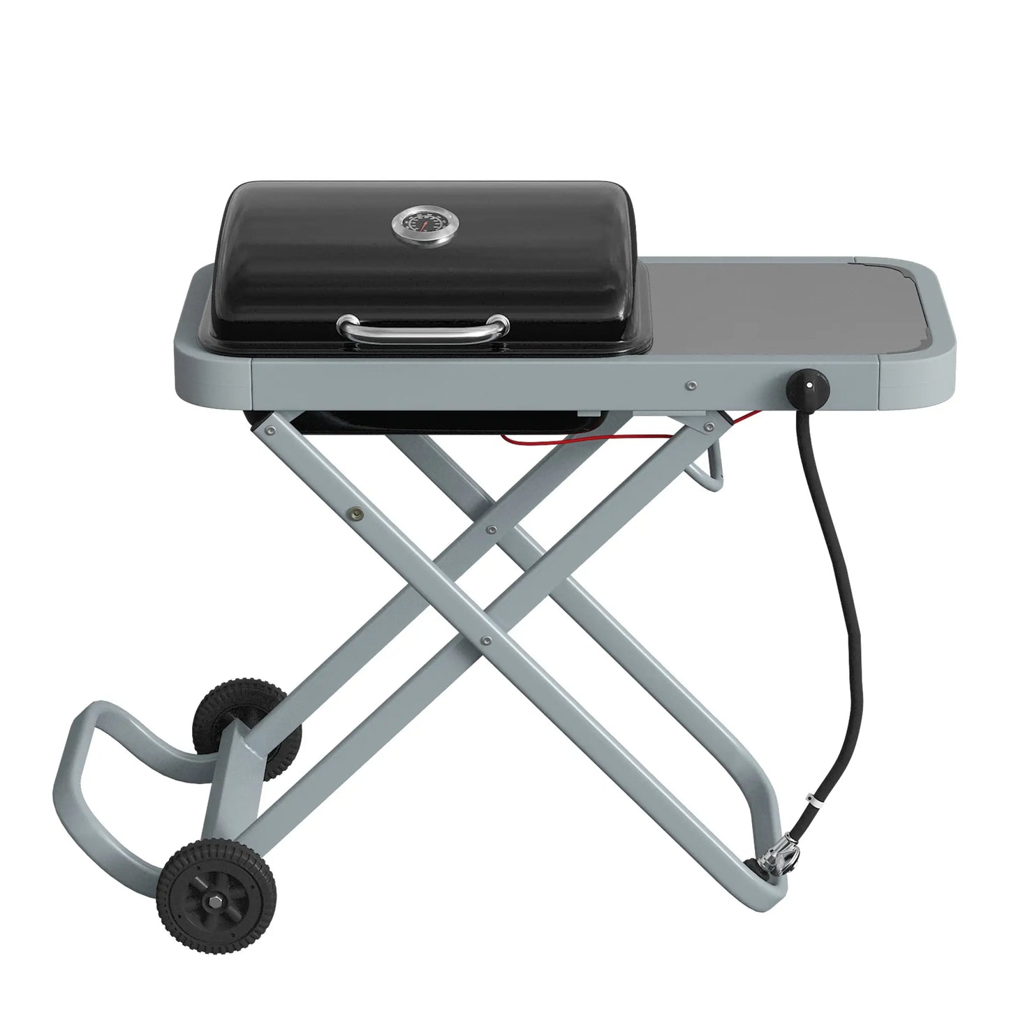 Portable Propane BBQ Grill, Foldable Cart, 9500 BTU, Black Propane Gas Grills at Gallery Canada