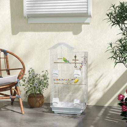 39" Bird Cage for Budgie, Cockatiel, Conure, Small Birds Bird Cages at Gallery Canada