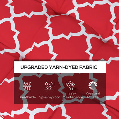 4-Piece Seat Cushion Pillows, Patio Chair Cushions with Ties, Indoor Outdoor Patio Chair Cushions at Gallery Canada