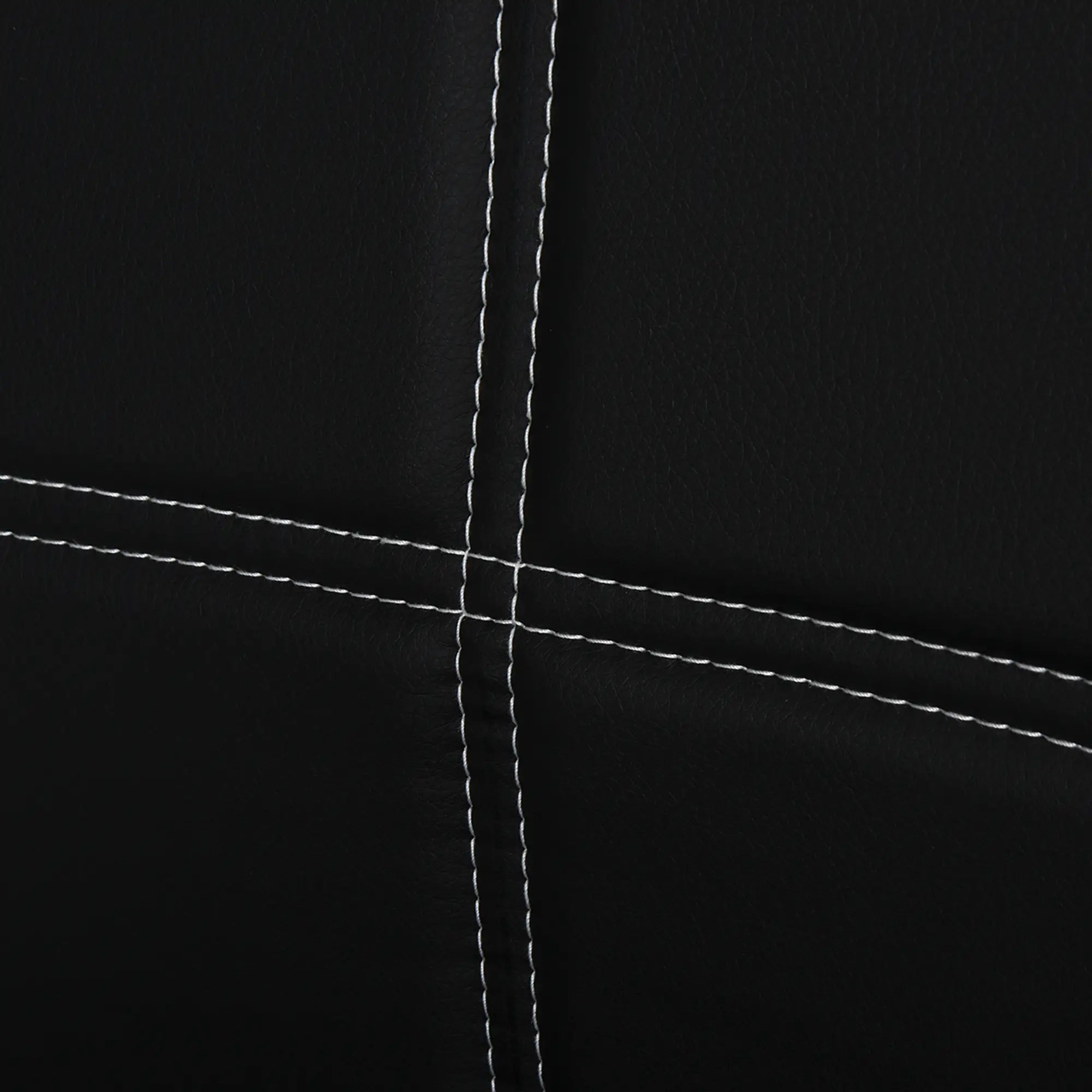 3-Piece Rectangular Glass Dining Table, Metal Frame, Faux Leather Chairs, Black Bar Sets at Gallery Canada