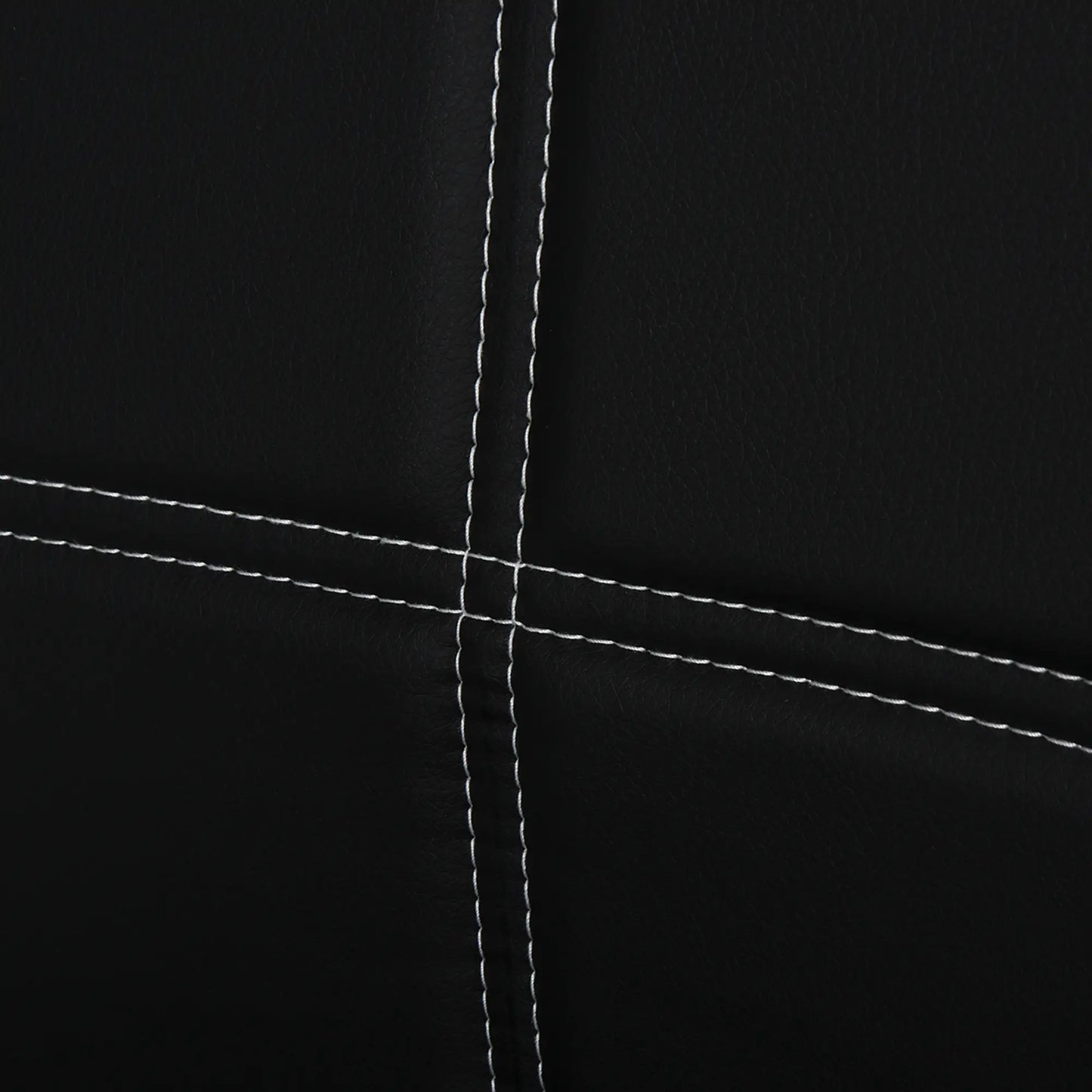 3-Piece Rectangular Glass Dining Table, Metal Frame, Faux Leather Chairs, Black Bar Sets at Gallery Canada