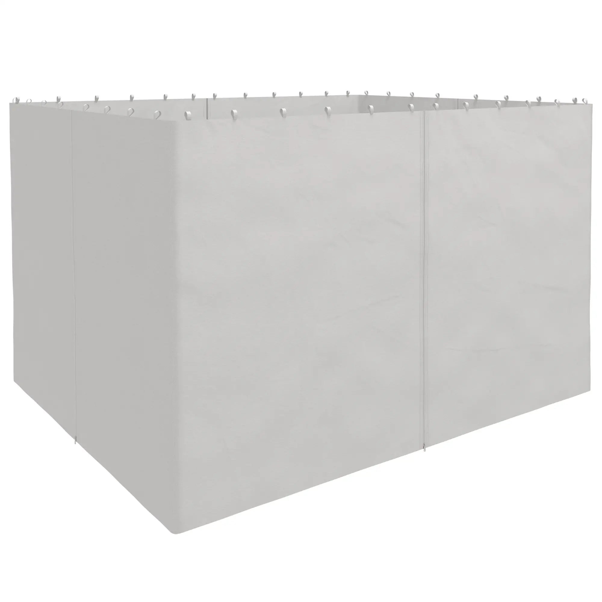 Gazebo Replacement Sidewalls, 4-Panel Privacy Wall, 10' x 12', Light Grey Gazebo Sidewalls at Gallery Canada