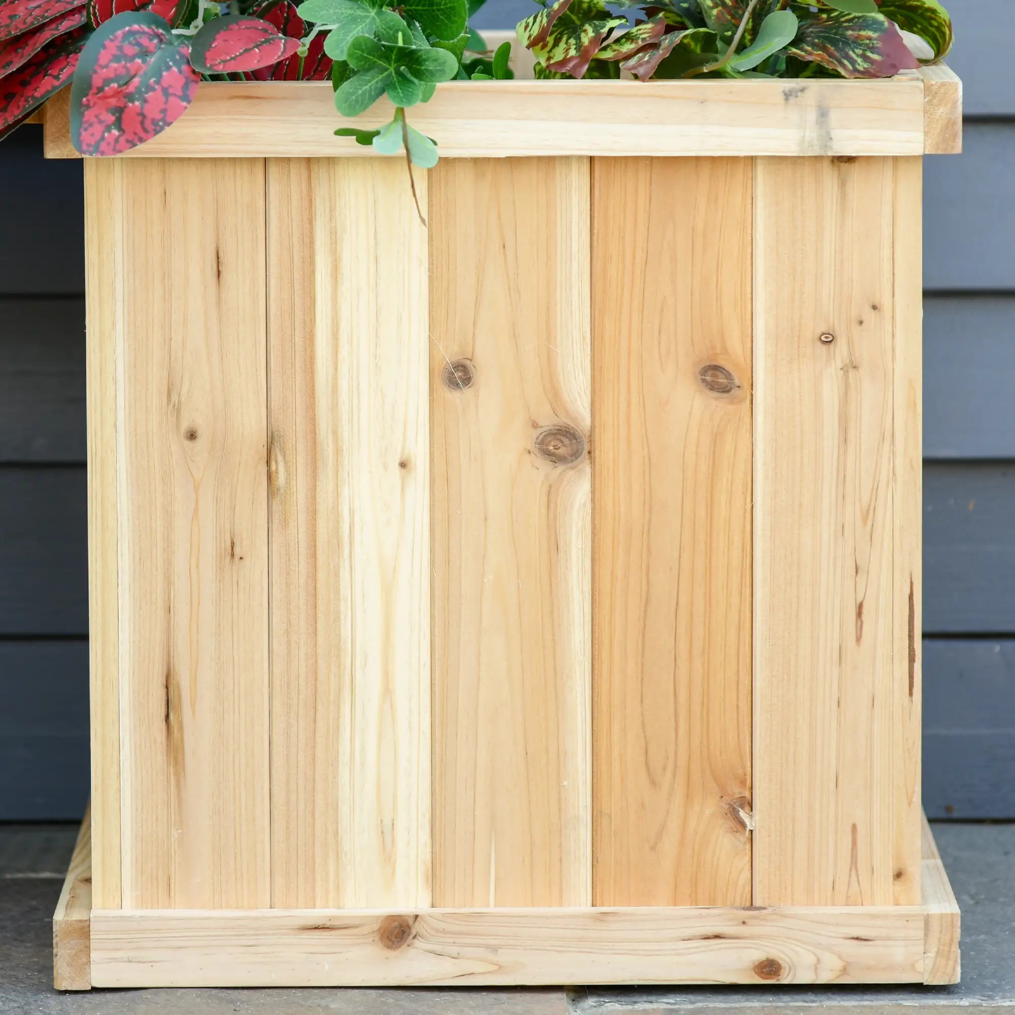 Raised Garden Bed Bench Planter, 69.25