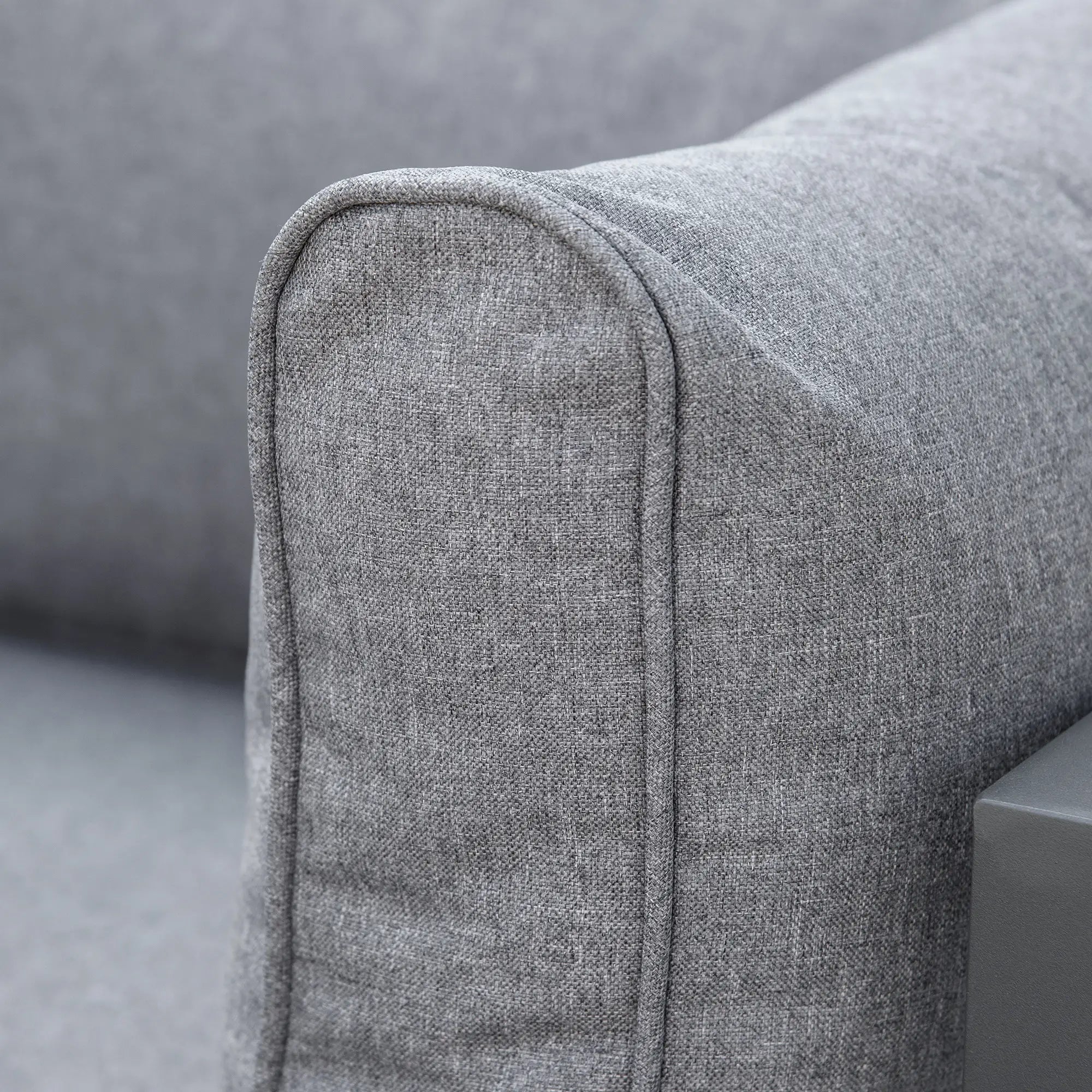 6 Piece Patio Furniture Set, Sectional Outdoor Daybed, Aluminum Frame, Grey Patio Furniture Sets at Gallery Canada