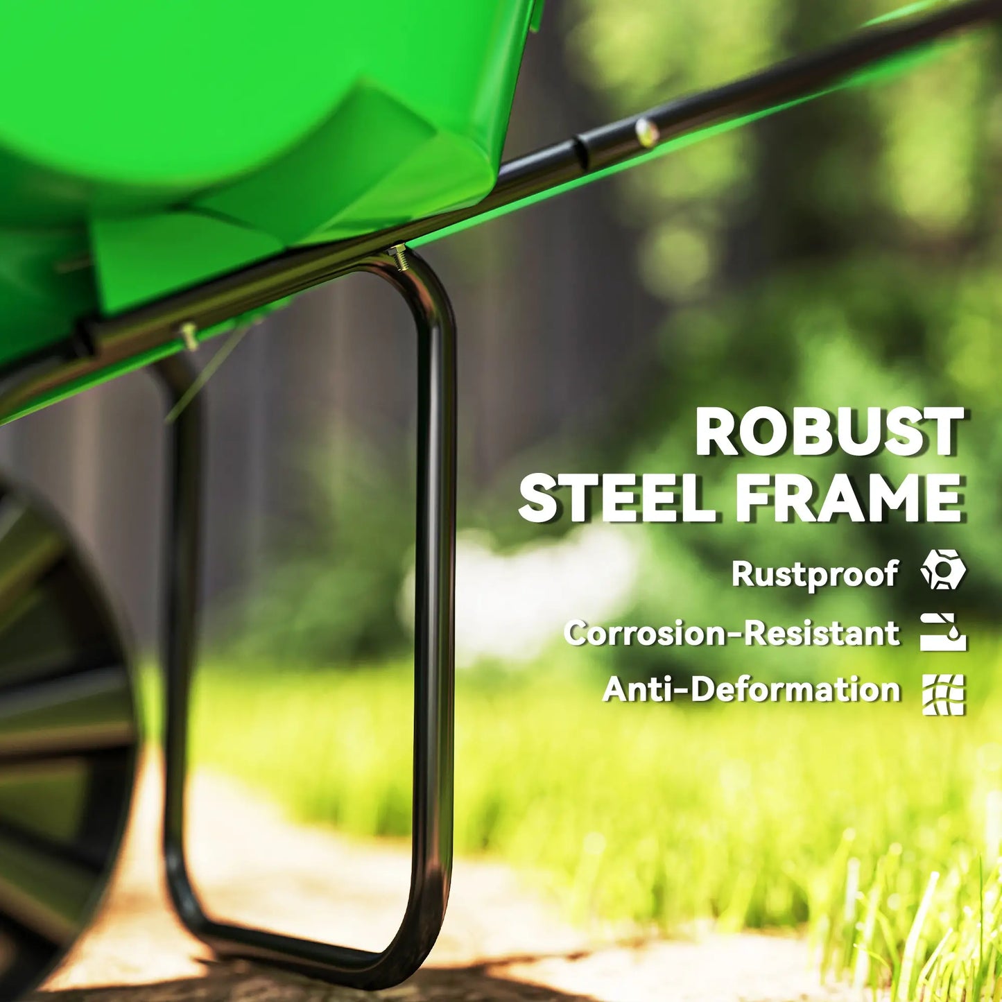 40L Walk-Behind Broadcast Spreader, 8.5" Wheels, 132 LB Capacity Garden Accessories at Gallery Canada