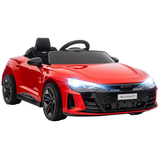 12V Ride-On Car with Remote Control, 3.1 MPH, Red Electric Toy Cars Red, Black at Gallery Canada