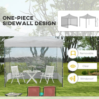 10' x 10' Pop Up Canopy Tent, Wheeled Carry Bag, Adjustable Height Pop Up Canopies at Gallery Canada