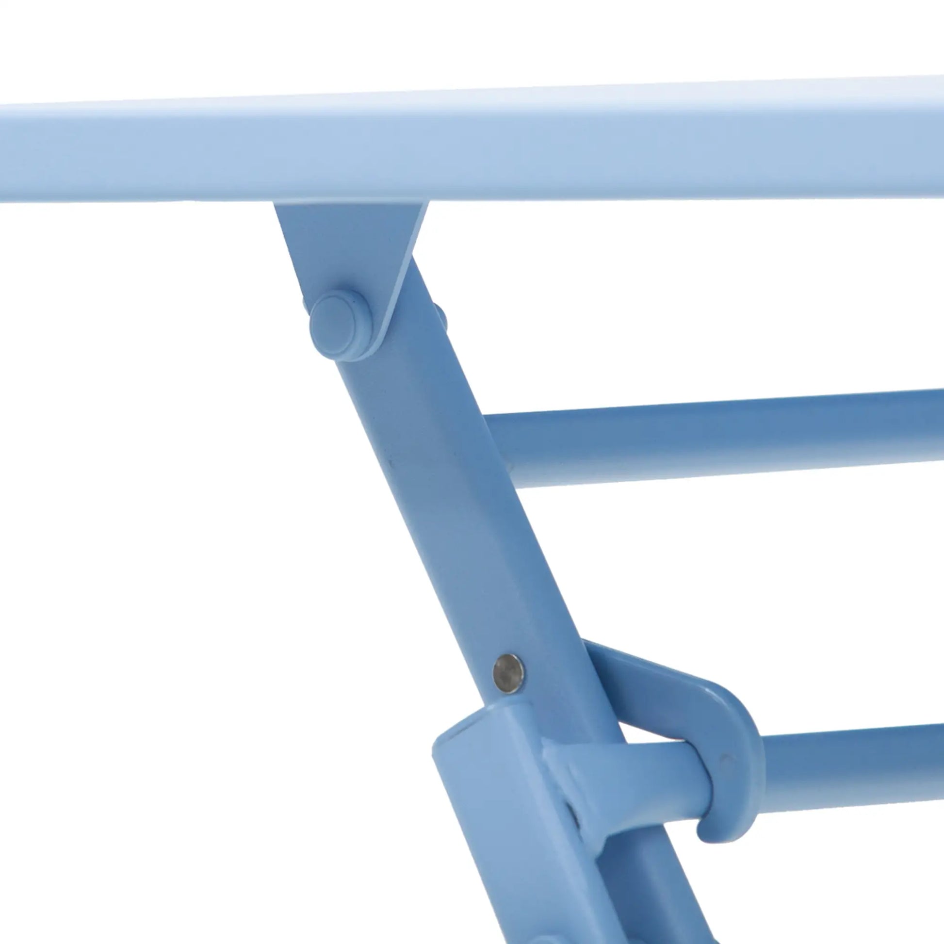 3-Piece Garden Bistro Set, Foldable Chair & Square Table, Blue Bistro Sets at Gallery Canada