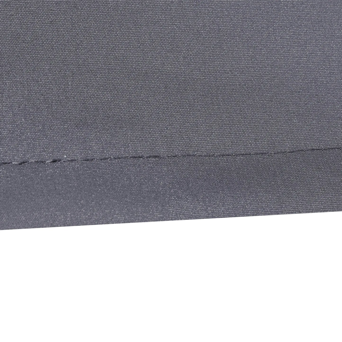 11' x 8' Outdoor Canopy, Retractable Awning, UV Protection, Grey Awning Fabric Replacement at Gallery Canada