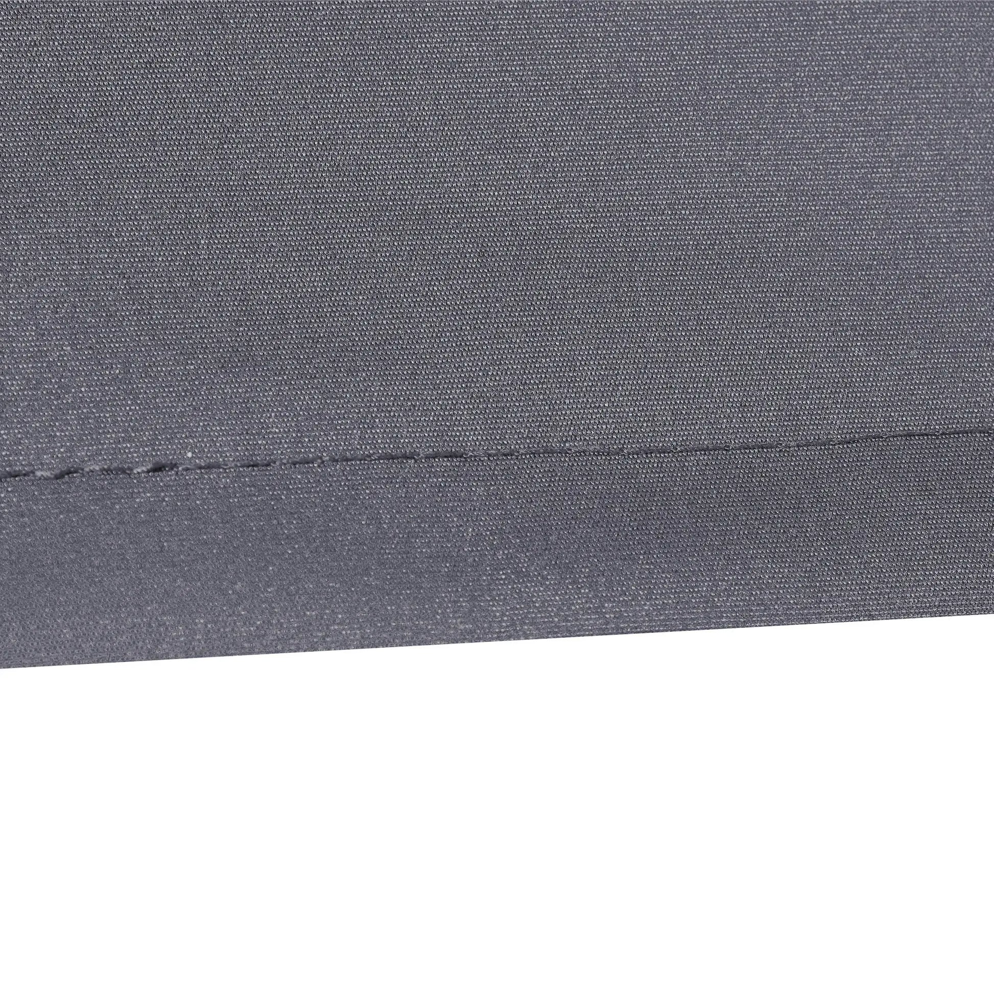 11' x 8' Outdoor Canopy, Retractable Awning, UV Protection, Grey Awning Fabric Replacement at Gallery Canada