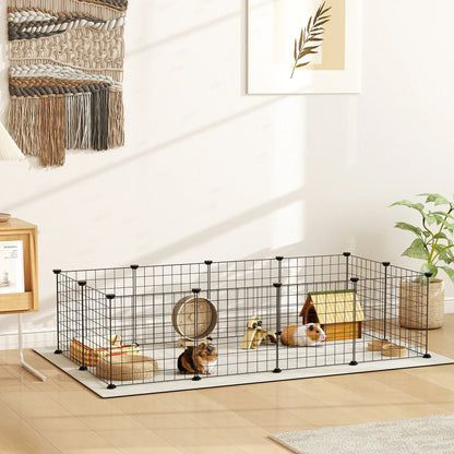 Pet Playpen, DIY Cage For Small Animals, Guinea Pigs, Hedgehogs, Black Houses & Habitats at Gallery Canada