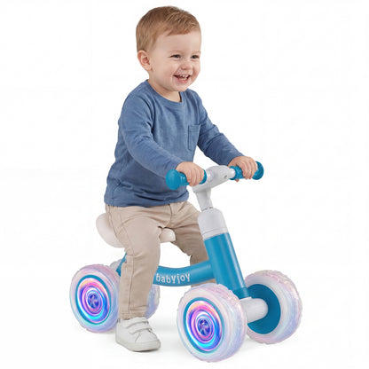 Baby Balance Bike, Adjustable Handlebar And Seat, Blue Balance Bikes at Gallery Canada