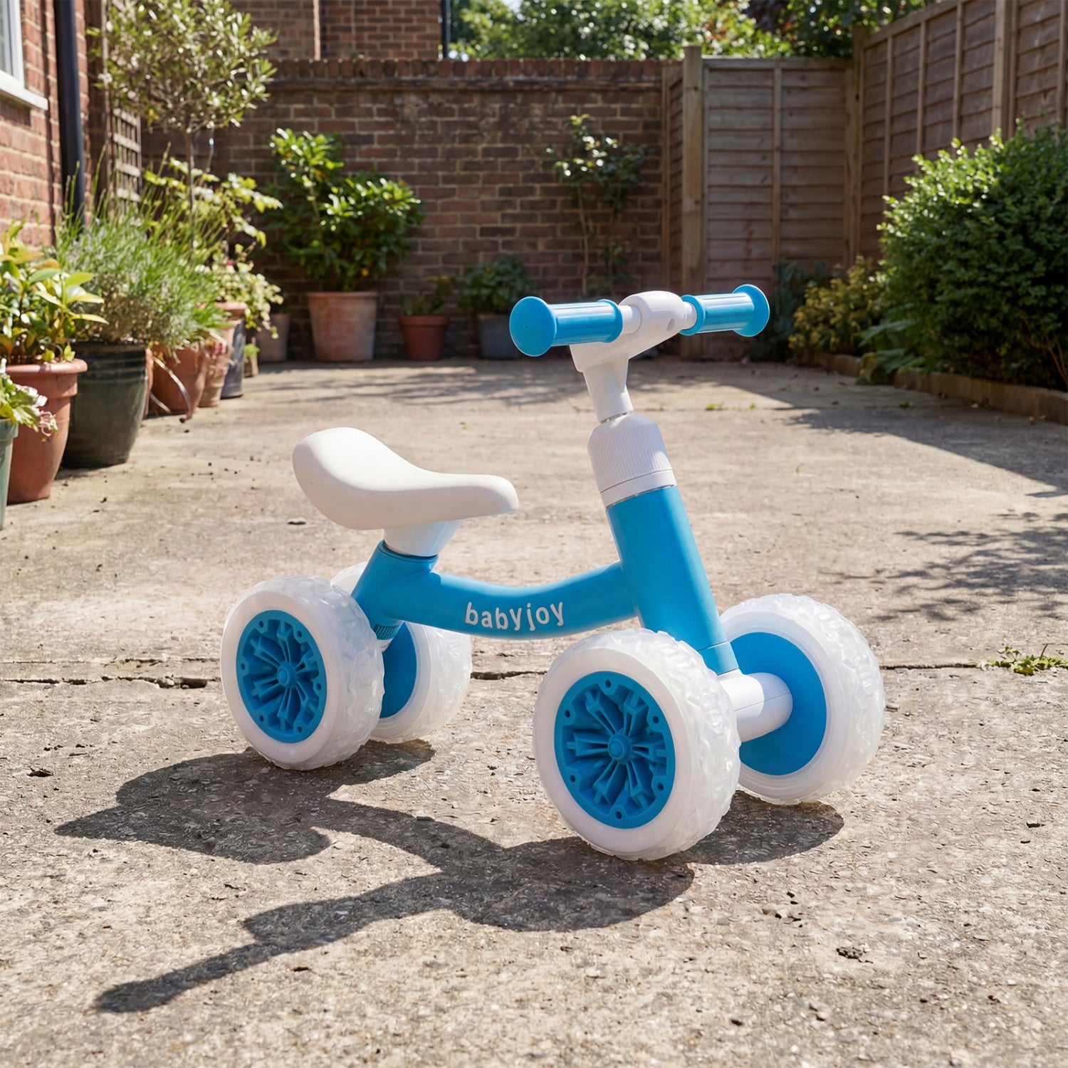 Baby Balance Bike, Adjustable Handlebar And Seat, Blue Balance Bikes at Gallery Canada