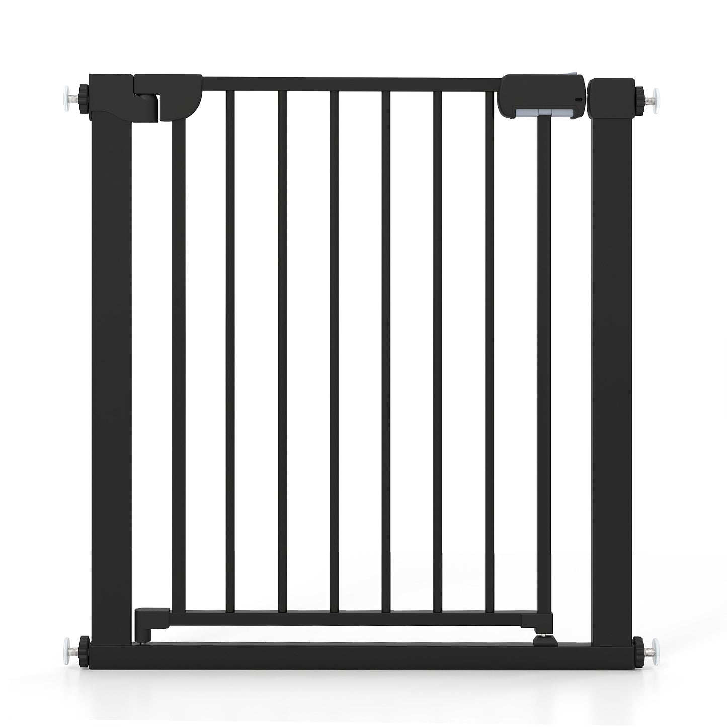 Auto-Close Baby Gate, Pressure Mounted, Black Pet Gate at Gallery Canada
