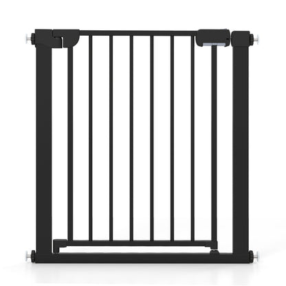 Auto-Close Baby Gate, Pressure Mounted, Black Pet Gate at Gallery Canada