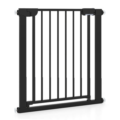 Auto-Close Baby Gate, Pressure Mounted, Black Pet Gate at Gallery Canada
