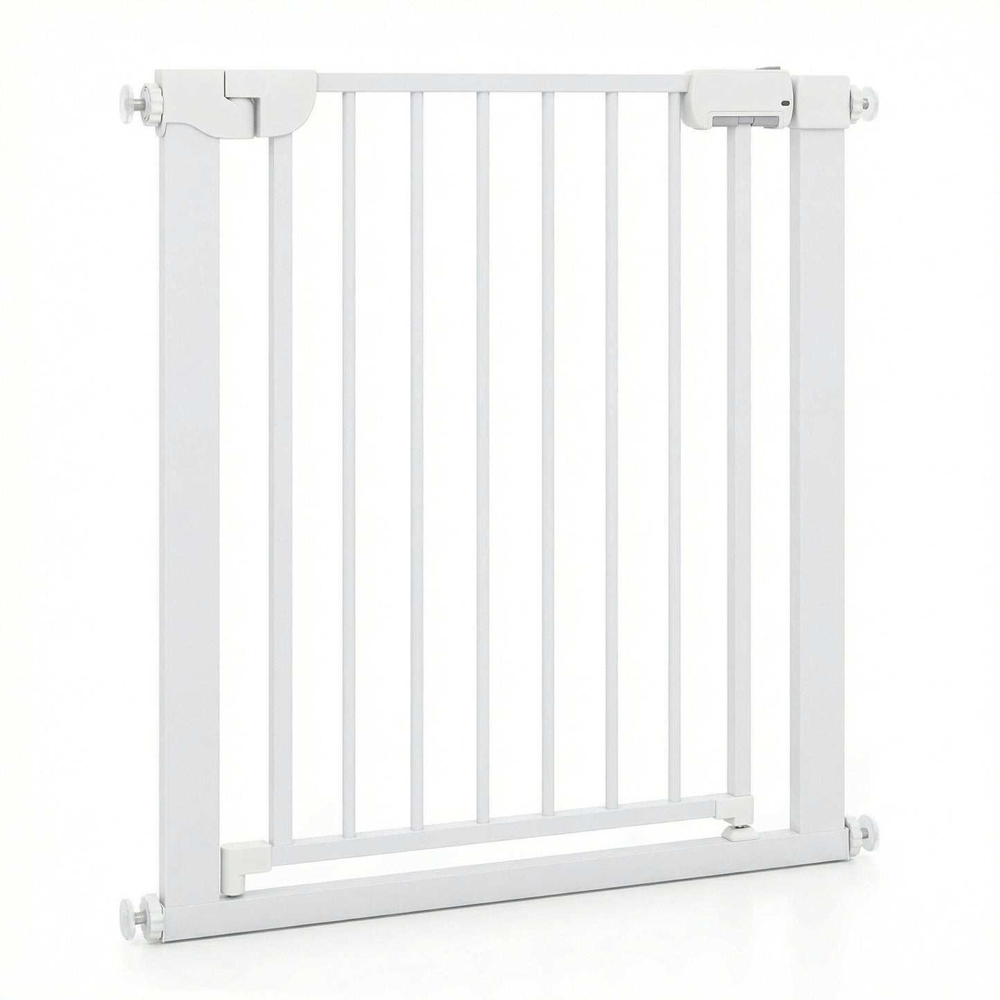 Pressure Mounted Auto-Close Baby Gate, White Pet Gate at Gallery Canada