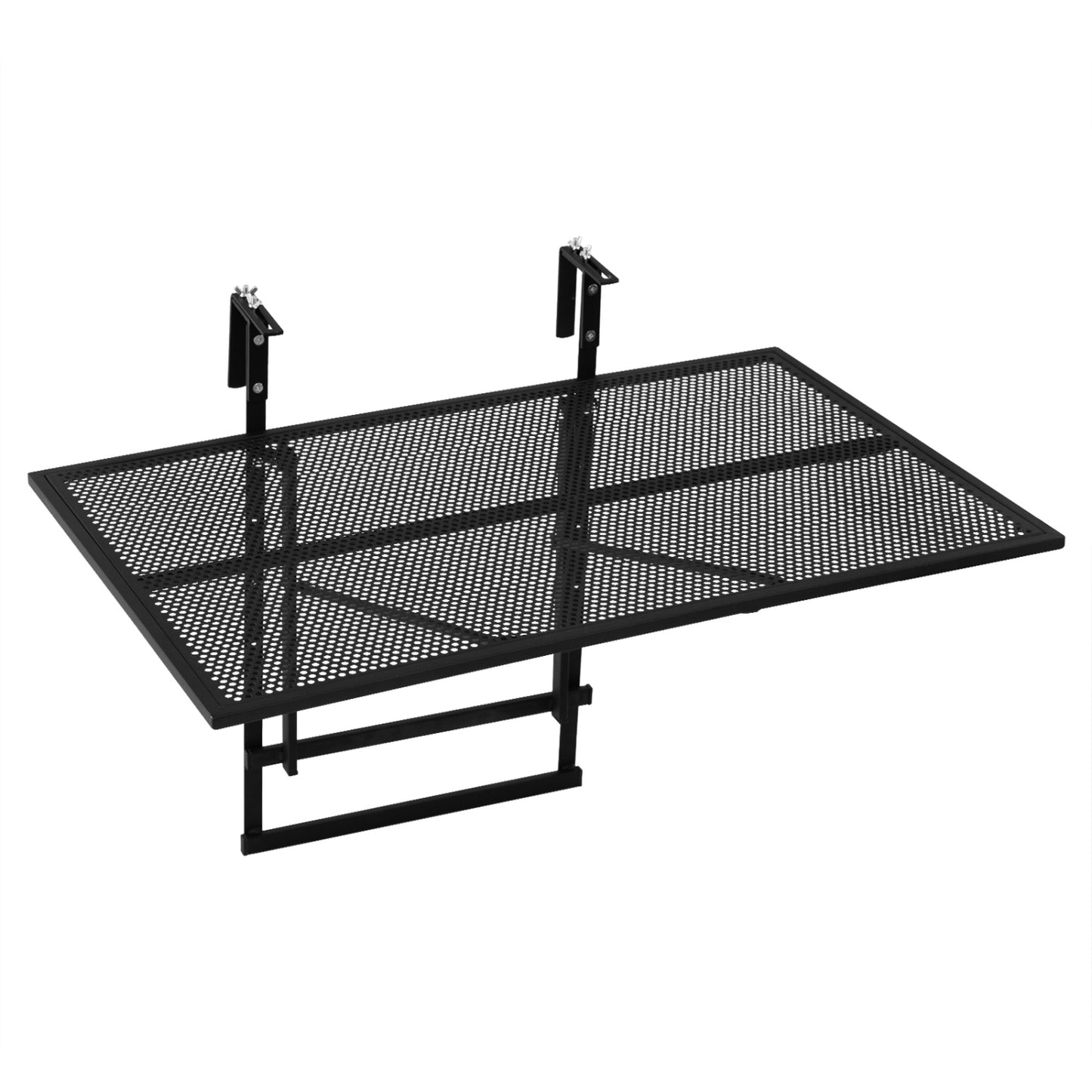 31.5 Inch Metal Folding Bar Table, Adjustable Height Patio Tables at Gallery Canada