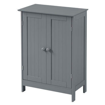 Bathroom Floor Storage Double Door Cupboard Cabinet, Gray Floor Cabinets at Gallery Canada