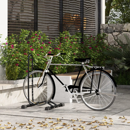 Vertical Horizontal Bike Rack, Adjustable Hooks, Fits 6"-28" 700c Bikes Bike Parking Stands at Gallery Canada