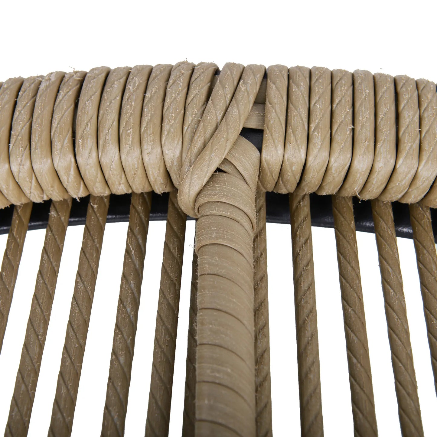 3 Pc Wicker Patio Set, Rattan Bistro with Table, Cushions, Outdoor, Coffee, White Bistro Sets at Gallery Canada