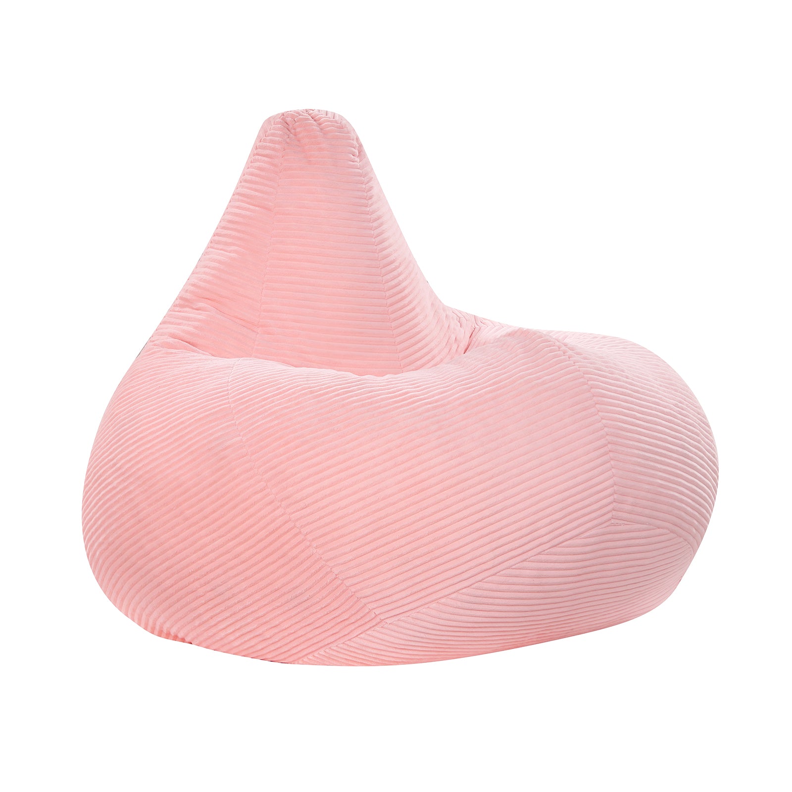 Bean Bag Chair, Accent Sofa, Corduroy Cover, Soft Sponge, Pink Sofas & Loveseats at Gallery Canada