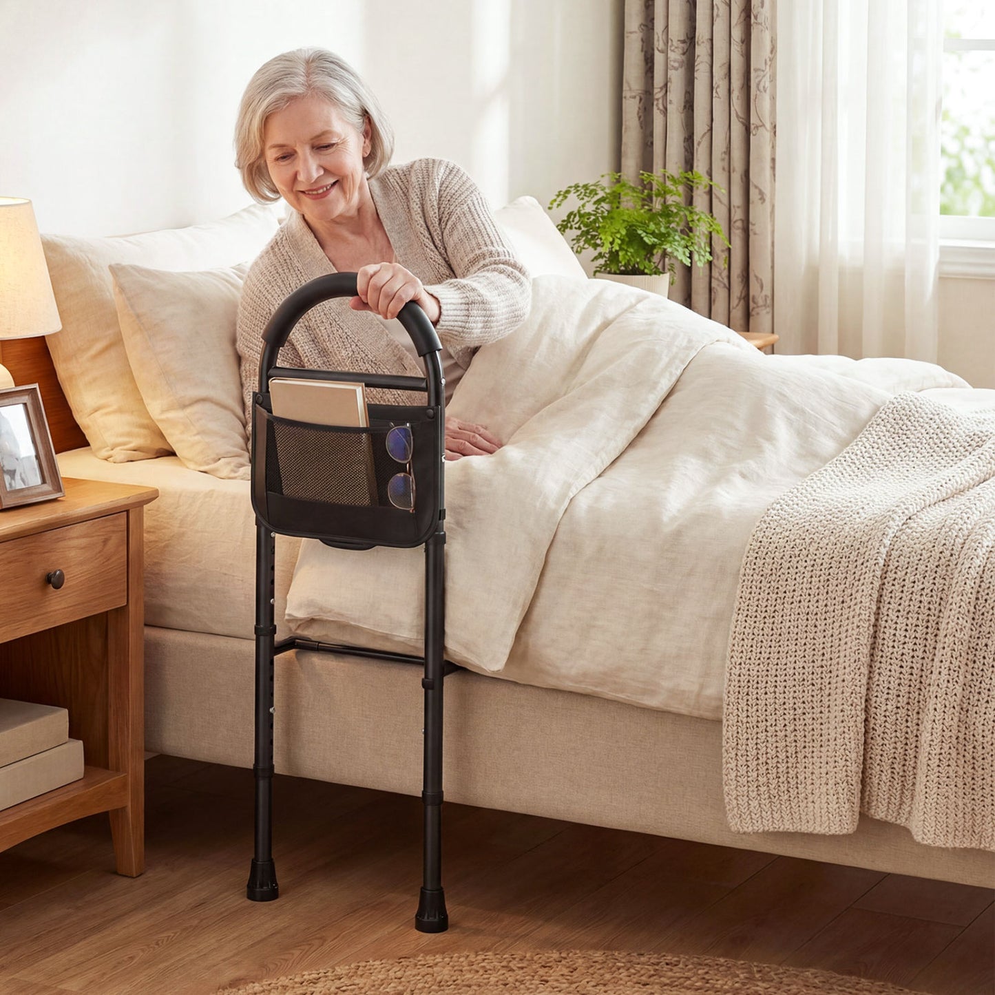 Bed Rails for Elderly, Height Adjustable Safety Railings Health Care at Gallery Canada