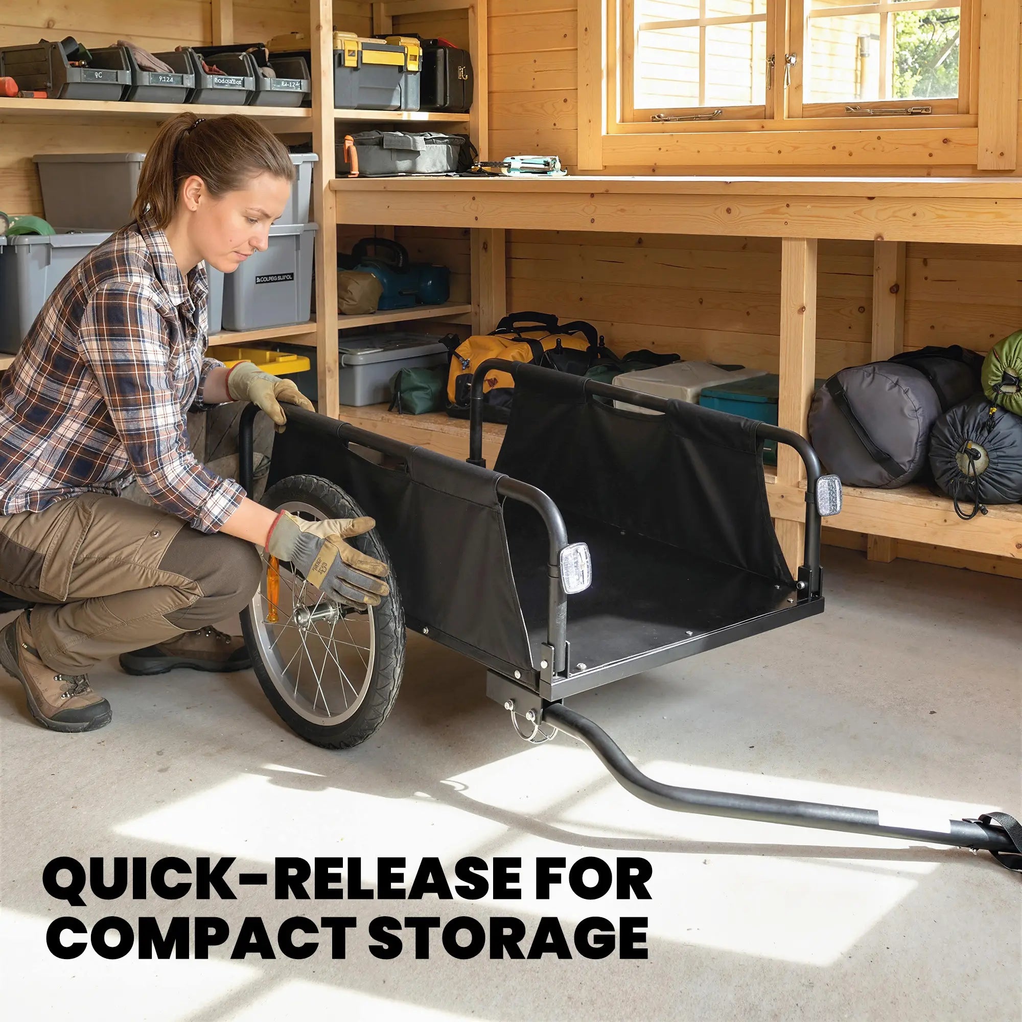 Bike Cargo Trailer, 16