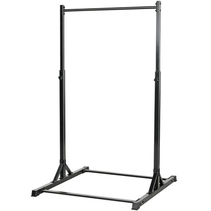 Portable Pull Up Station, Height Adjustable, 8 Levels, 440LBS Capacity Strength Training Equipment Black at Gallery Canada