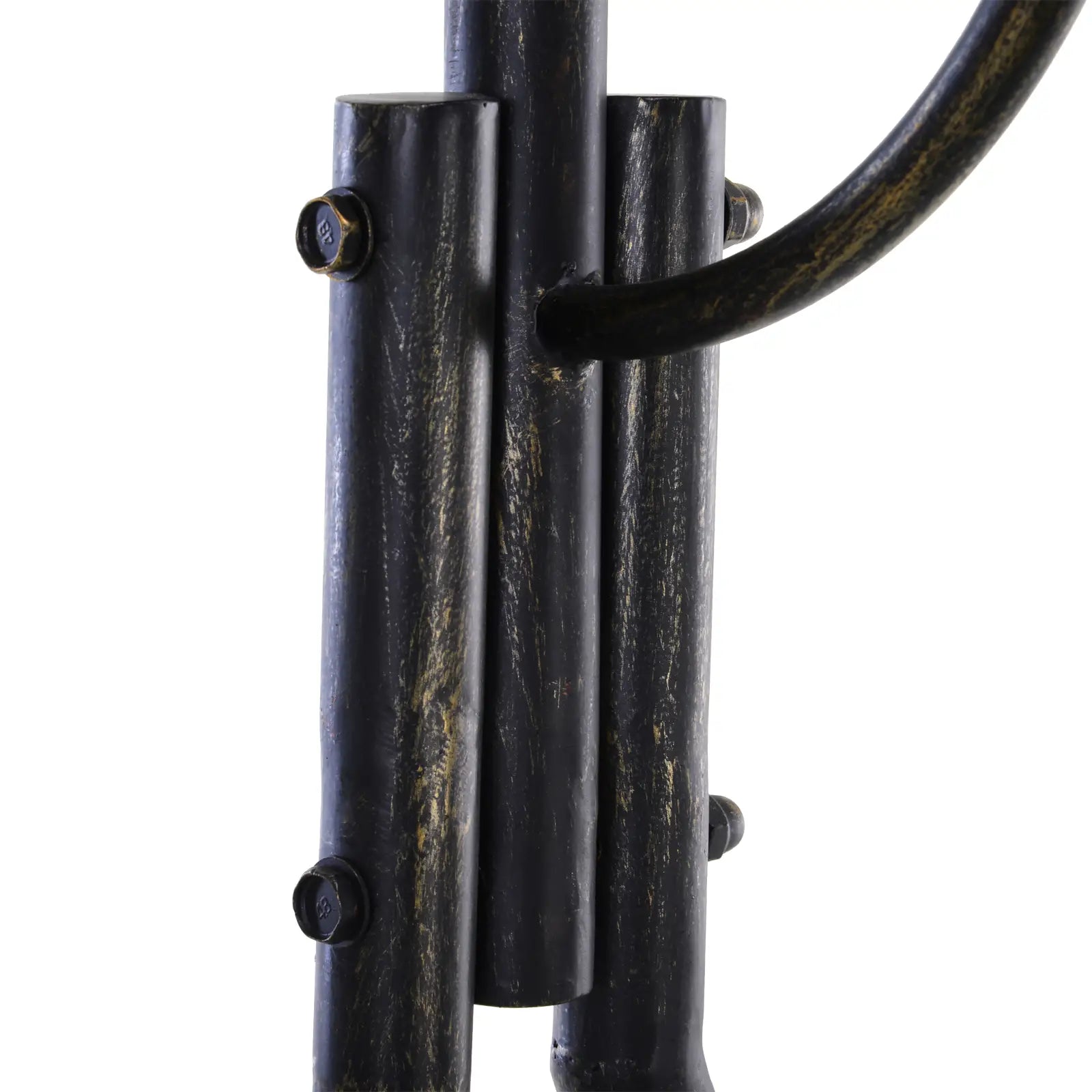 2 Seater Porch Swing Chair, Weather Resistant, Outdoor, Black Patio Swings with Stand at Gallery Canada