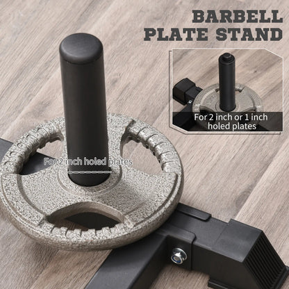 Adjustable Barbell Power Rack, Squat Stand, Strength Training, Home Gym, Black Power Towers at Gallery Canada