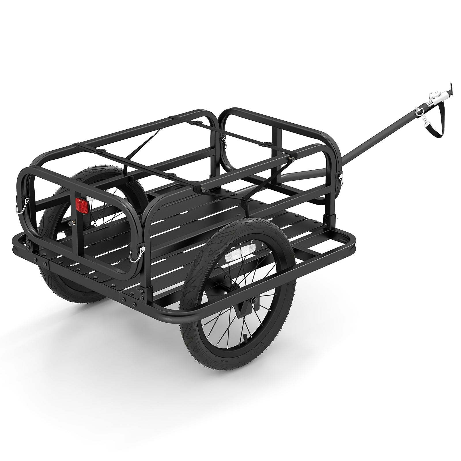 Heavy-Duty Bicycle Cargo Trailer Cart, Black Garages at Gallery Canada