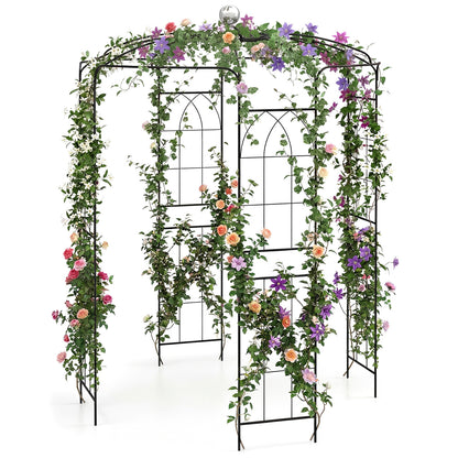 Birdcage Shape Gazebo, For Climbing Plants And Wedding Decoration, Black Outdoor Decor at Gallery Canada