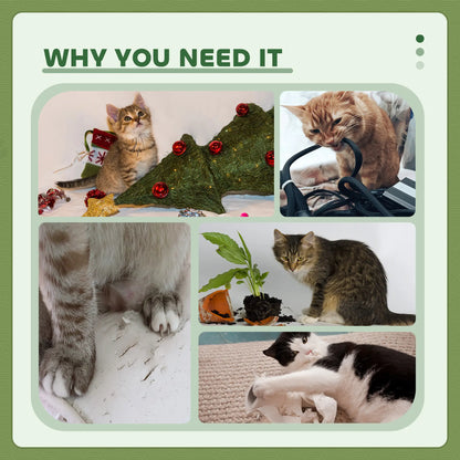 47" Tall Cat Tree Tower, Condo, Ladder, Scratching Posts, Green Cat Trees at Gallery Canada