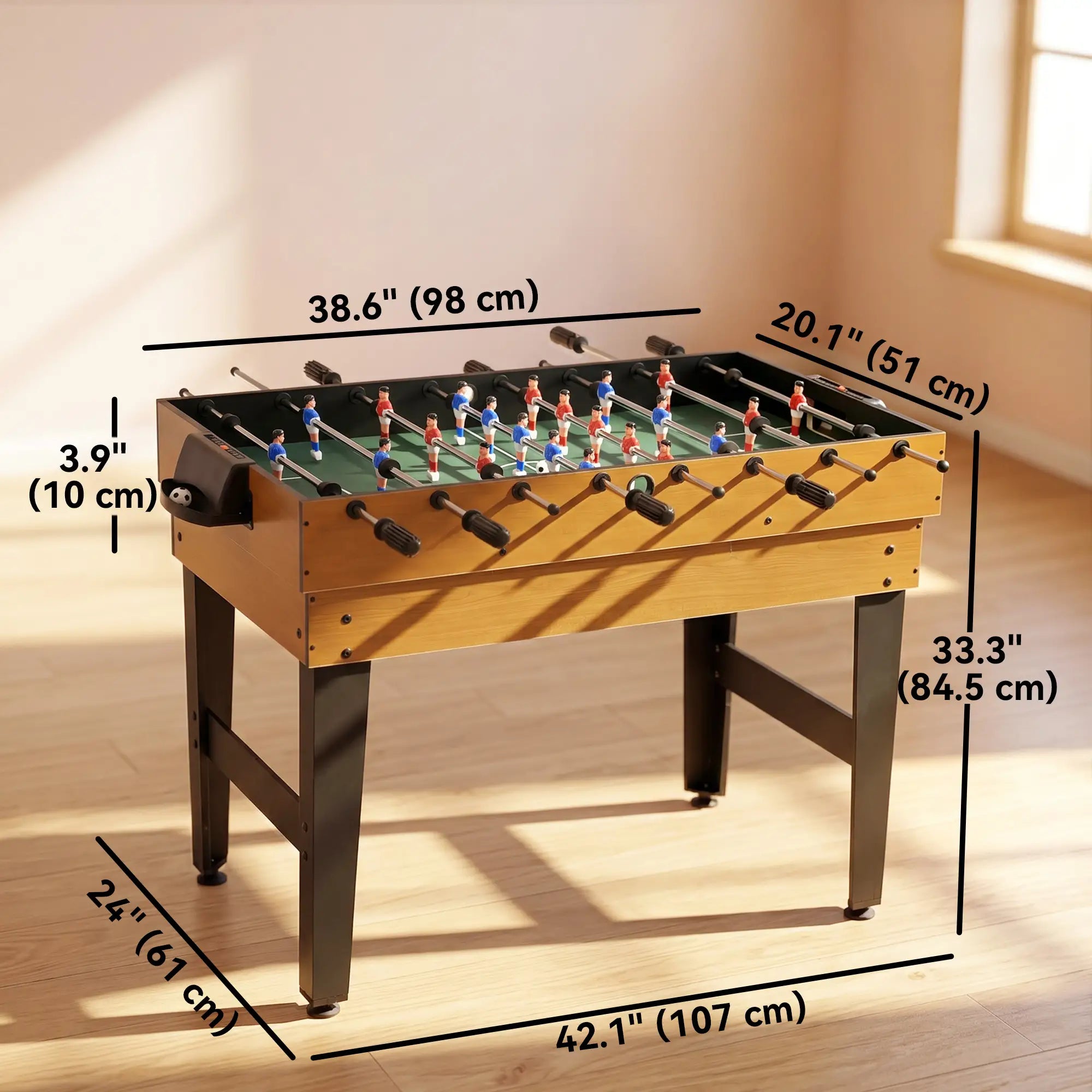 43'' Multi-Gaming Table, Billiards Hockey Tennis Foosball, Family Fun Game Tables at Gallery Canada