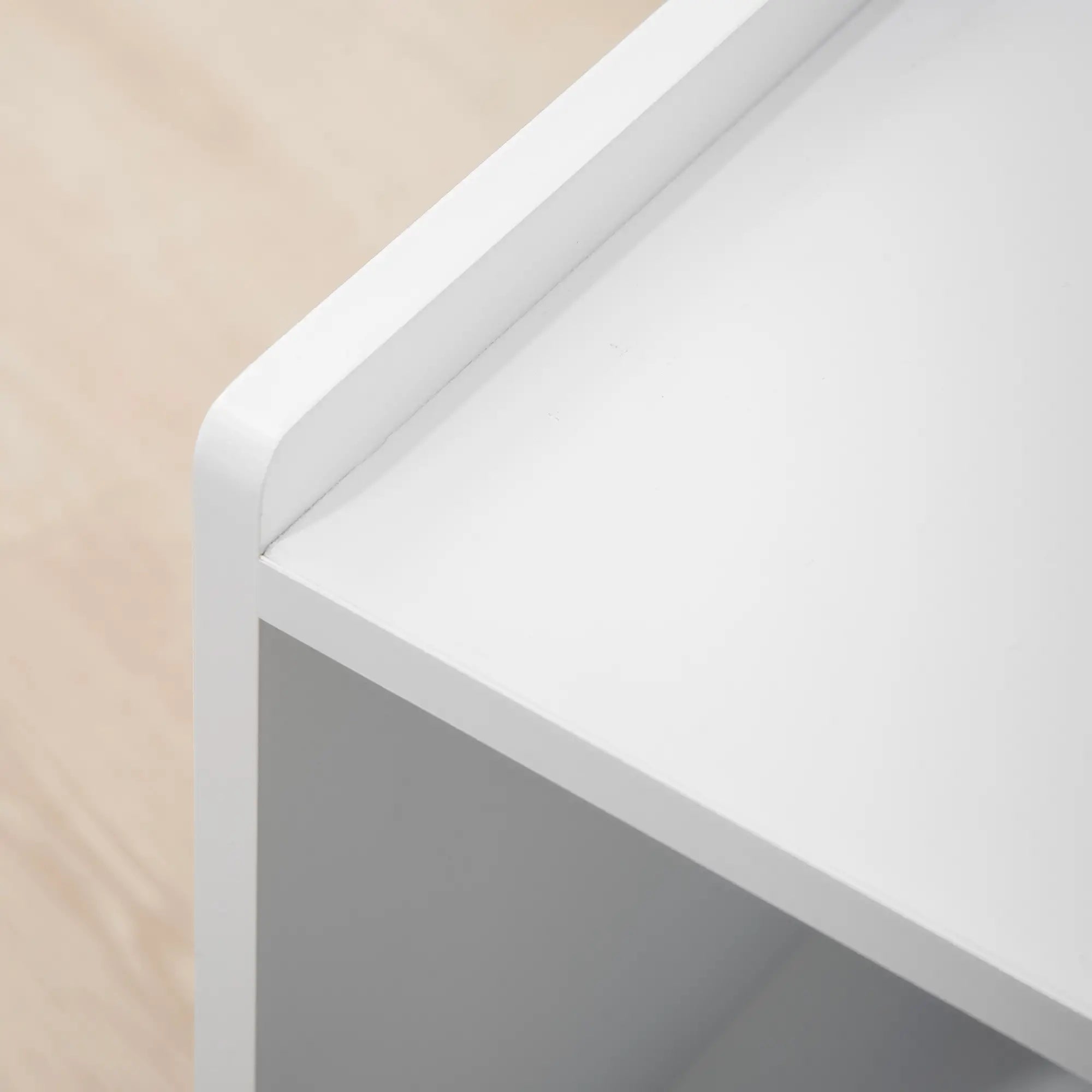 Hidden Cat Litter Box Furniture, With Storage and Side Table, White Cat Litter Box Enclosures at Gallery Canada