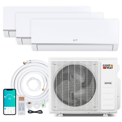 38000 BTU 3 Zone Mini Split AC, Heat Pump 12K + 18K + 18K 3 Zone Mini Split at Gallery Canada