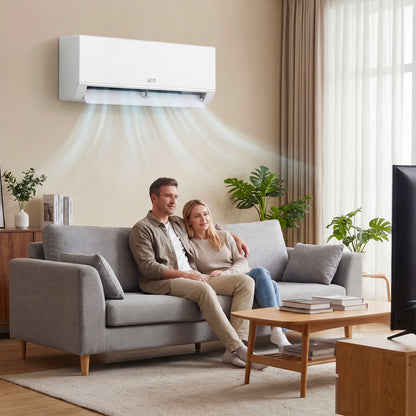 12000 BTU 20 SEER2 Mini Split AC Heater, Wifi Enabled, White Mini Split Air Conditioners at Gallery Canada
