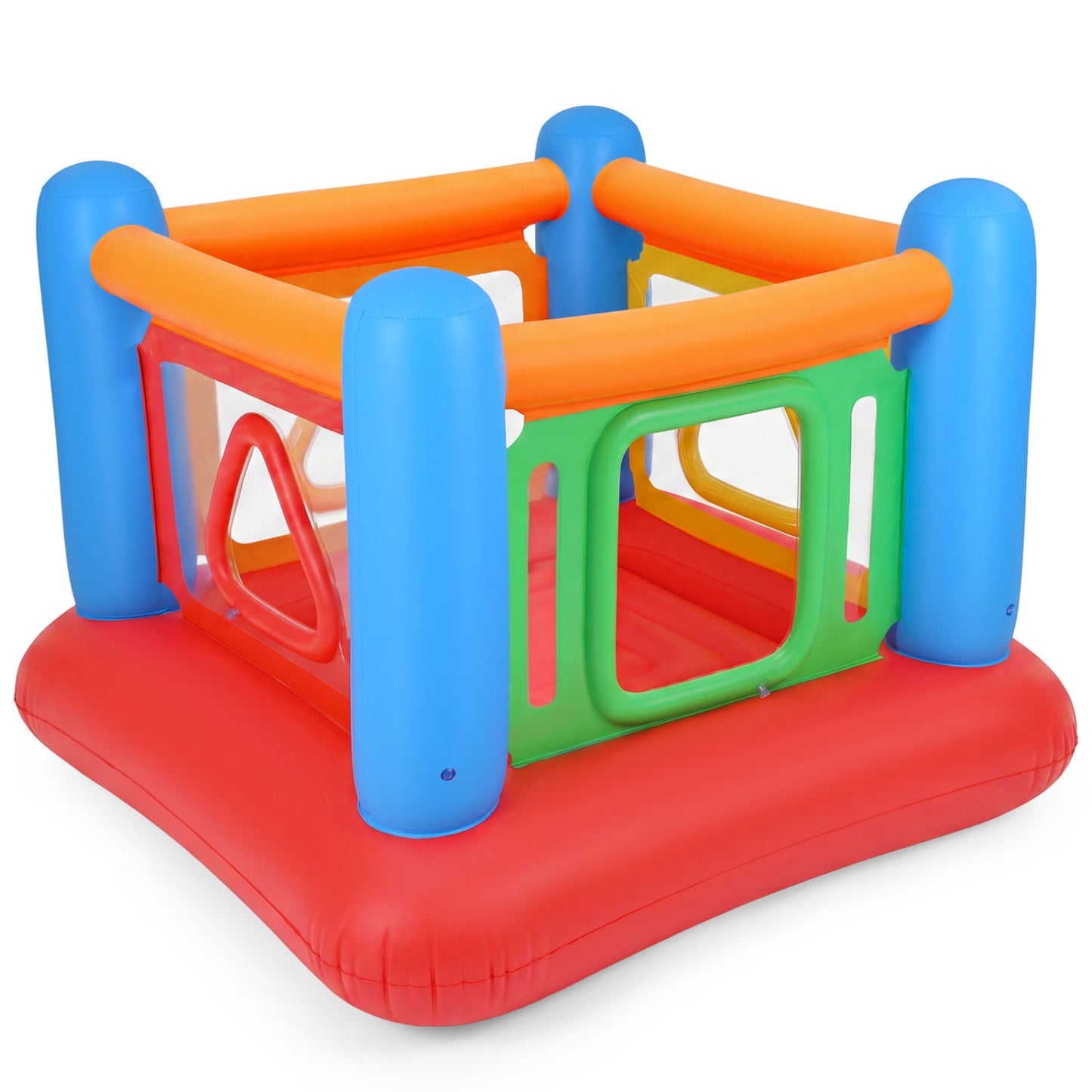 Blow Up Jumping House for Kids with Transparent Side Walls, Blue Bounce House at Gallery Canada